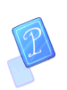 Carta com a letra P